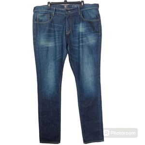 PRPS Le Sabre Stretch Faded Whiskered 5 Pocket Jeans 40x34